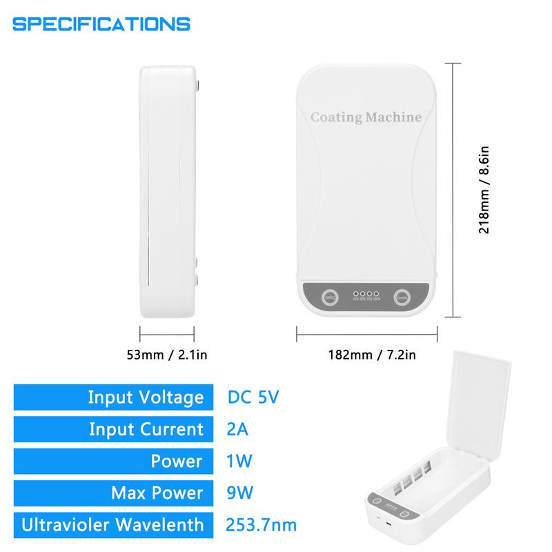 Product Introduction of Portable UV Phone Sanitizer for Multi-functional Disinfection 19