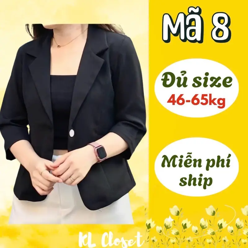 (Mã 8) Áo vest form tay lỡ trẻ trung năng động vải tuyết mưa 1 lớp form lửng
