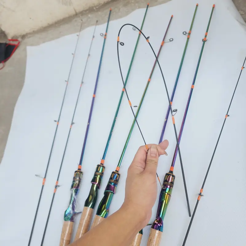 Cần câu Lure - UL Titan nhẹ Mẫu mới 2023 Fishing Bắt Cá Đi Câu Câu Cá cần  câu cần  ul 4