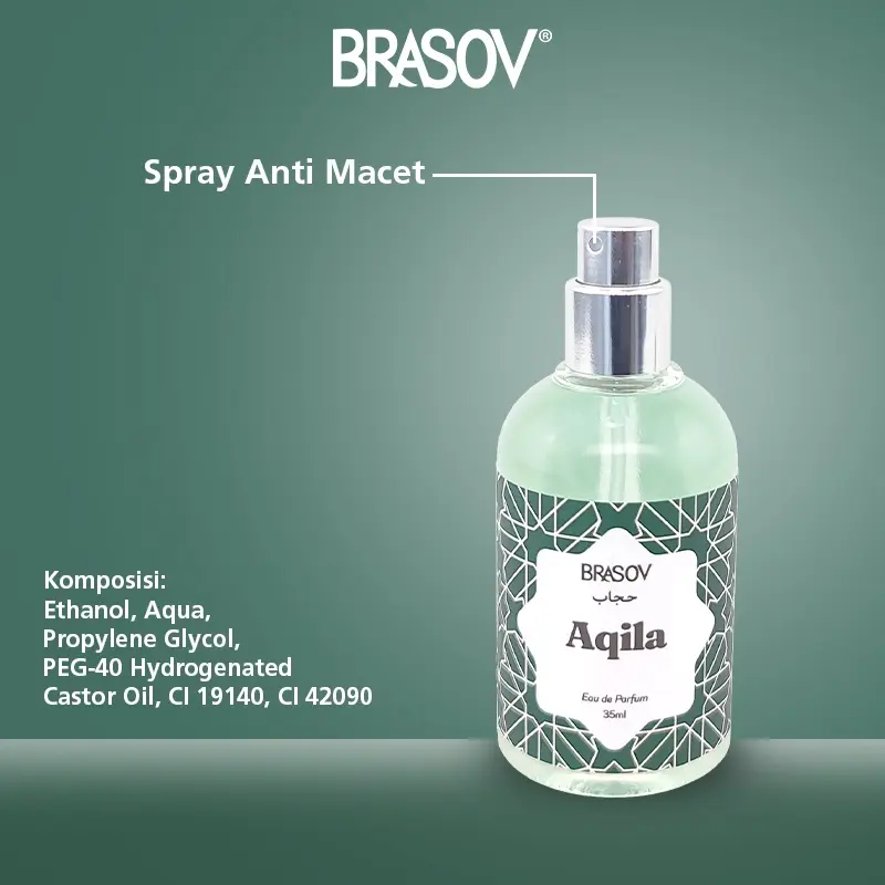 Brasov Hijab Parfum EDP Wanita 35 mL Eau De Parfum Fragrance Parfum Spray Halal BPOM Perfume Wangi Red Wanginya 3