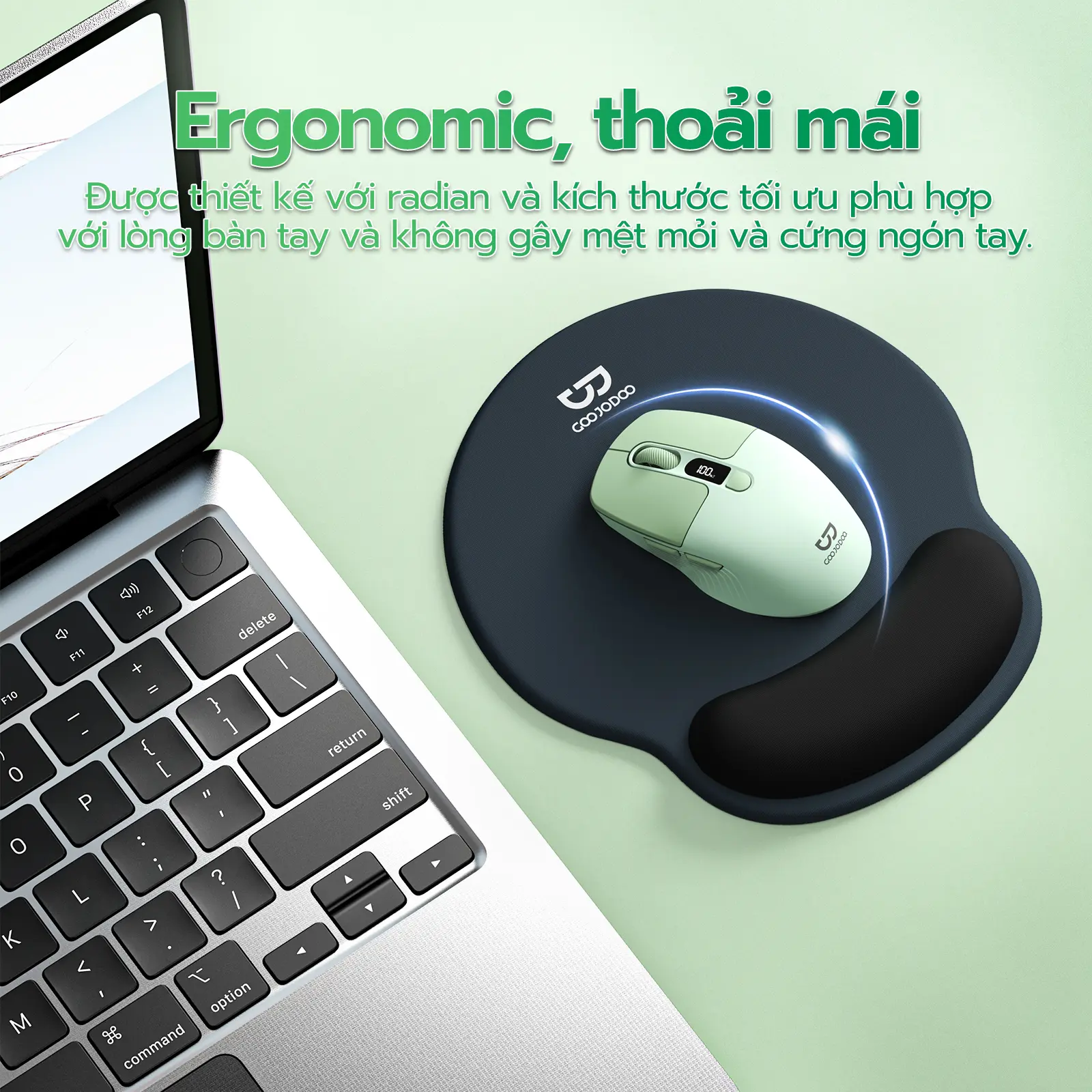 [GOOJODOQ* KOL/KOC] Chuột EWEADN Q1 Có Bluetooth Chế Độ Kép Trang Bị Màn Hình Pin, Nút Tắt Tiếng , 5 Màu Sắc, Hỗ Trợ Win, Mac, Android, IOS | BigBuy360 - bigbuy360.vn