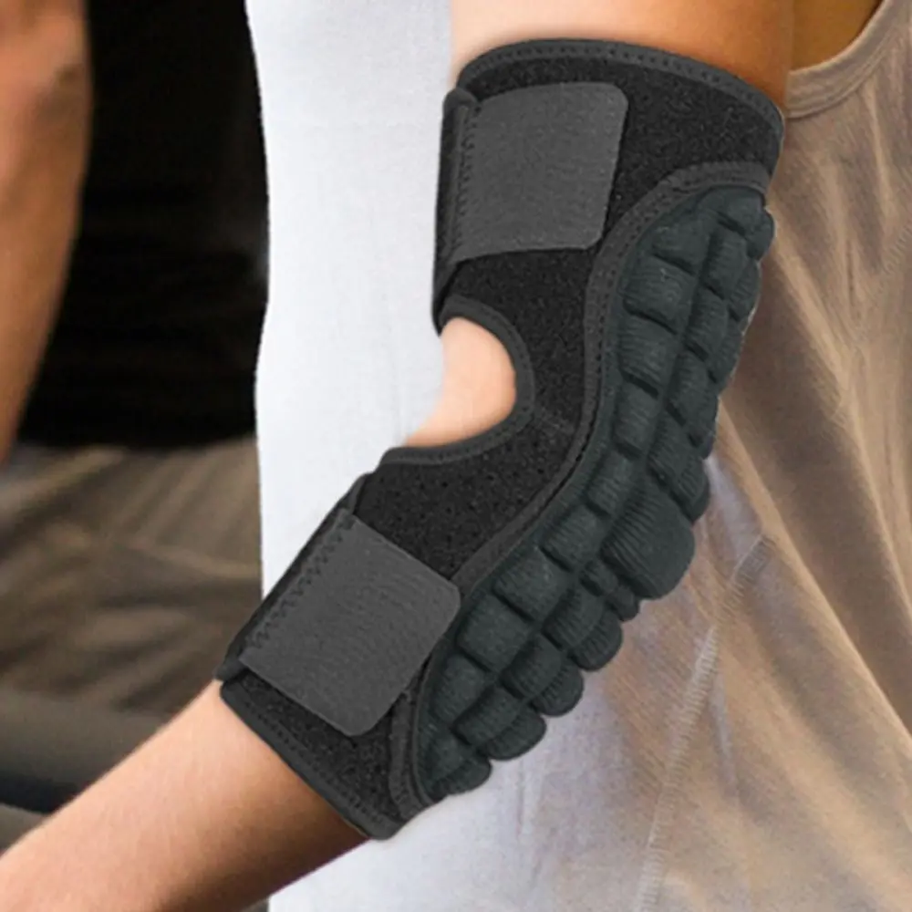 Nẹp Khuỷu Tay Thể Dục, Chất Liệu Nylon, Có Thể Điều Chỉnh, Miếng Đệm Hỗ Trợ Khuỷu Tay Nén Chống Trượt, Bảo Vệ, Chống Mài Mòn, Thoáng Khí, Miếng Đệm Cánh Tay, Thích Hợp Cho Thể Thao, Thể Dục Và Đạp Xe