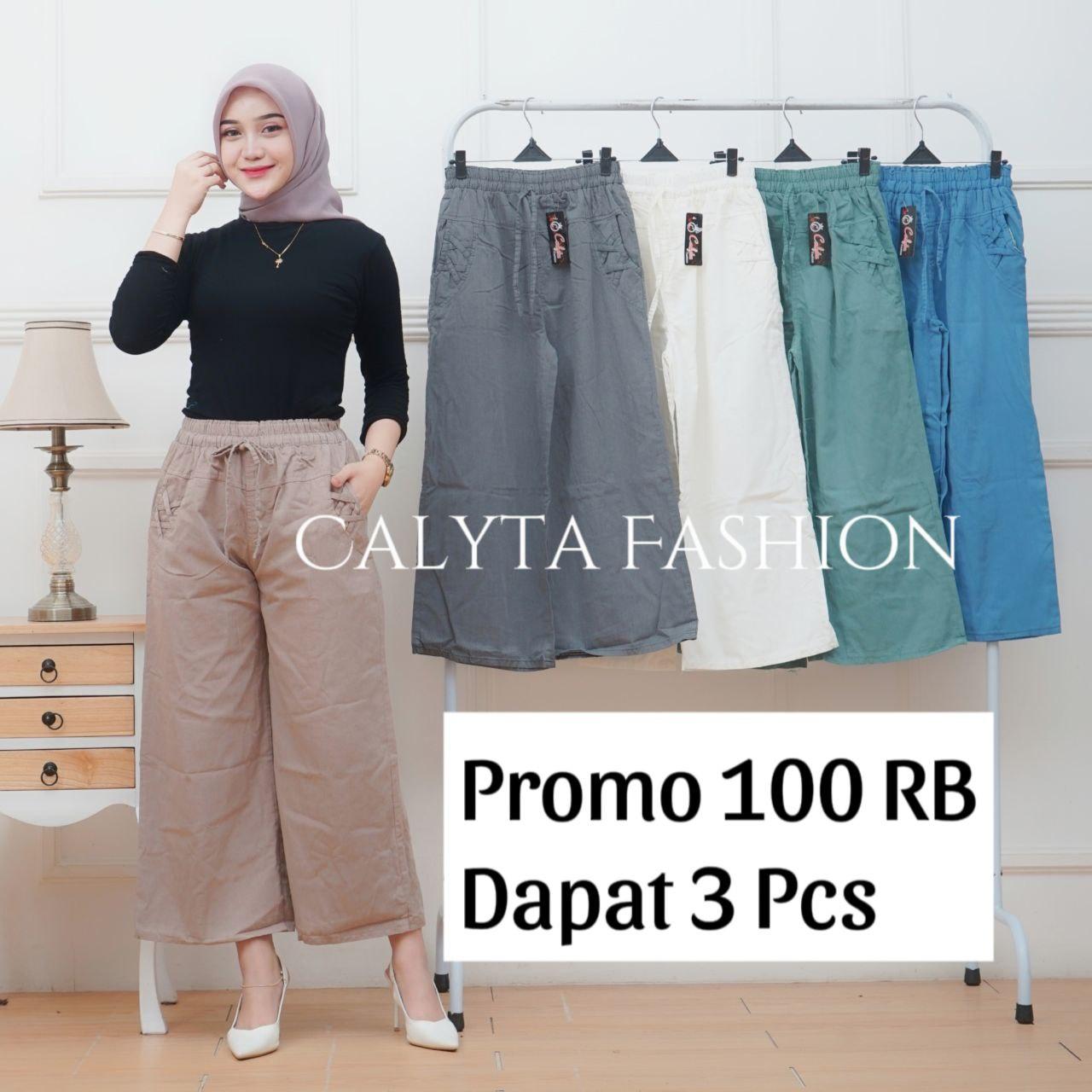 CELANA KULOT JEANS JUMBO WANITA 3 PCS CUMA 100RB Fit Grey Standar dan jumbo Wanita Panjang Semi Jeans Rawis Variasi Stretch Cargo Bahan Tidak Melar Pendek Kaki