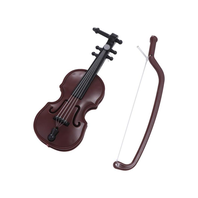 Product Introduction of Desktop Decoration Simulation Violin Furniture Mini Violins Ornament Home Decor Crafts Plastic Violin Model 1/12 Ornament Mini Musical Instruments Decor 11