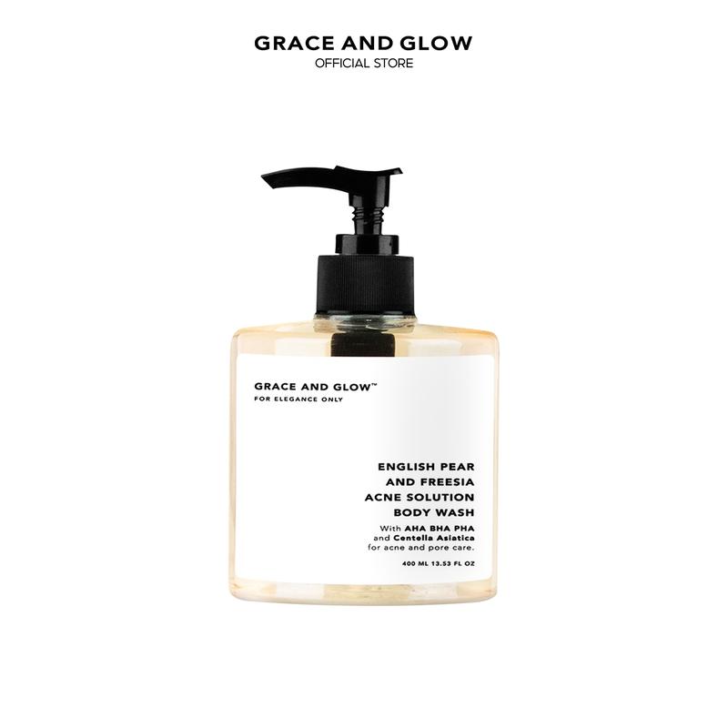 [Ưu đãi chỉ có trong Livestream] Sữa tắm Grace and Glow English Pear and Freesia Body Wash 400ml cho nữ