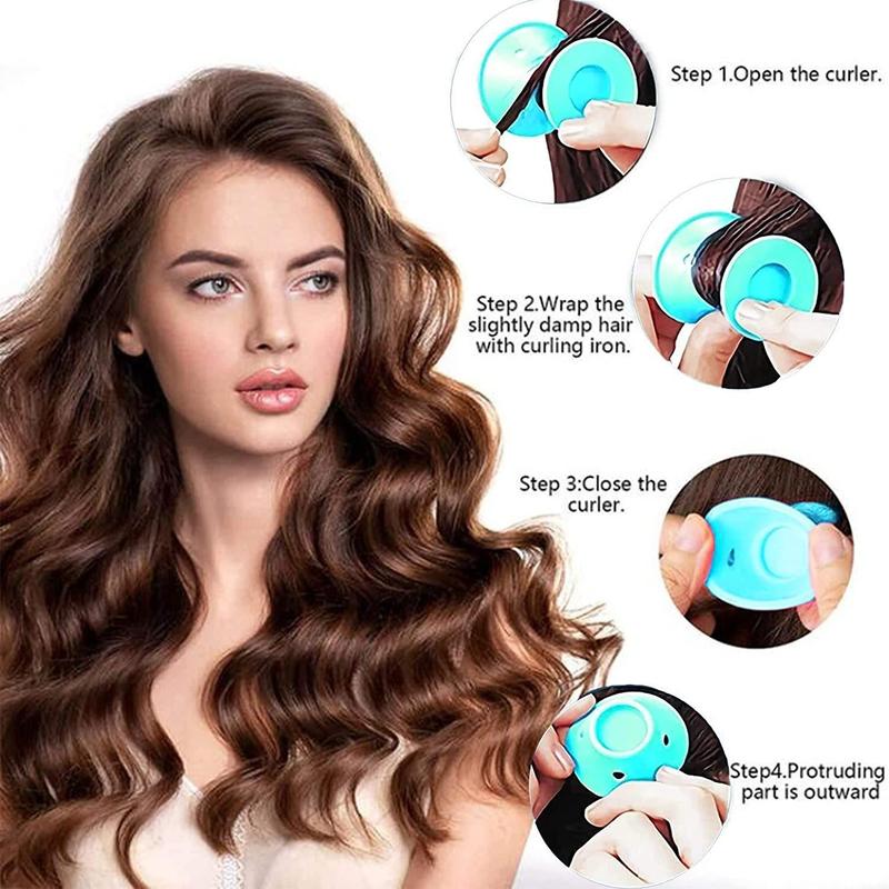 Foldable Hair Curler Set, 40pcs/box Hair Curling Tube, Heatless Hair Styling Tool, Professional Hair Styling Tools for Women & Girls 4