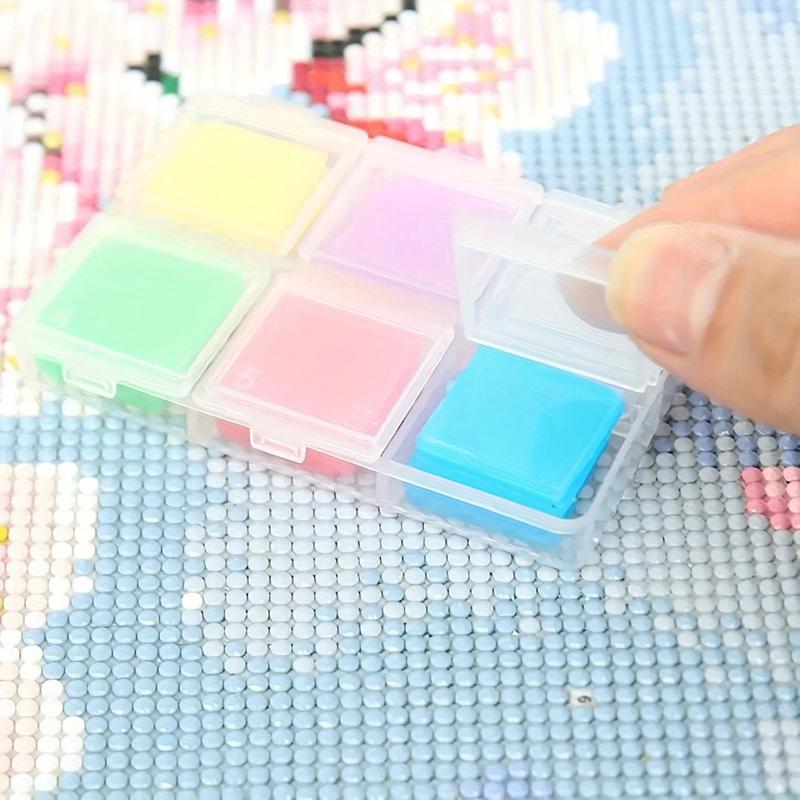 Colorful Diamond Arts Colorful Painting Glue Clay, 30pcs/set Colorful Cross Stitch Drilling Mud, Diamond Arts Colorful Painting Accessories 6