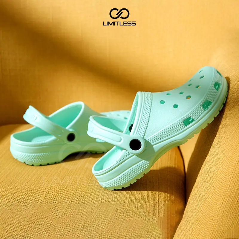 Sendal Slip On Anak Cewek Fashion Korea Kekinian Eva Ringan Nyaman Sandal Selop Tali Anak Perempua LILY Stylish Terbaru 2024 Kaki 8