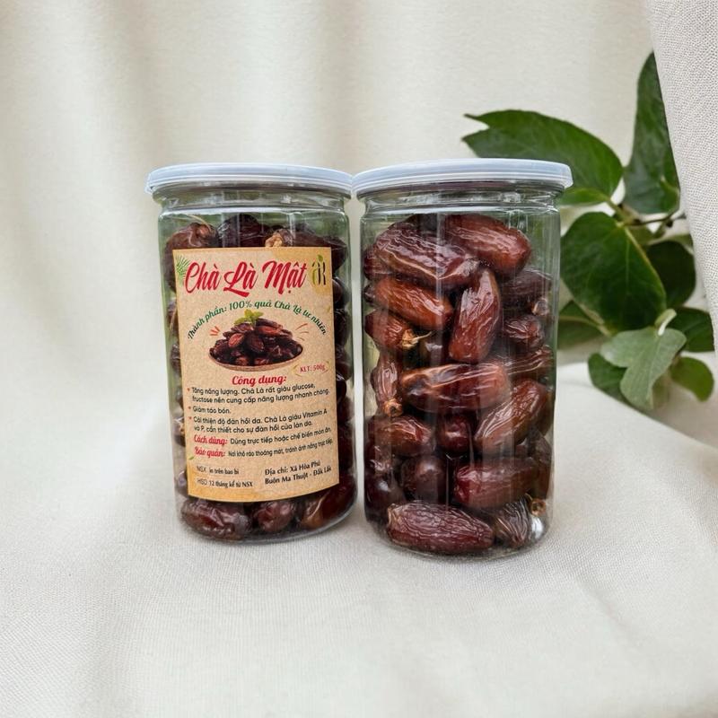 500gr Chà Là Mật Tự nhiên Không đường - Kim Anh Nuts Snack Ăn Vặt