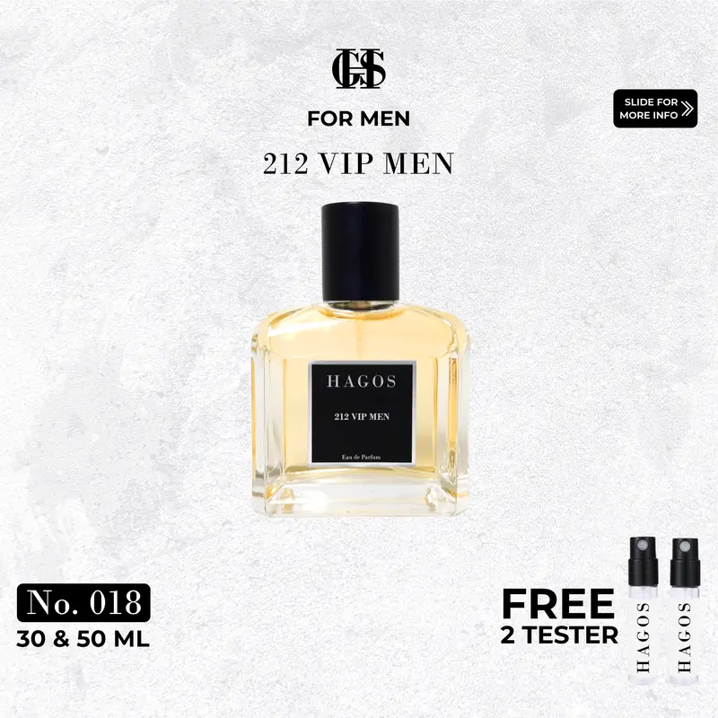 No. 18 - 212VIP MEN for Men - HAGOS INSPIRED PARFUM 0