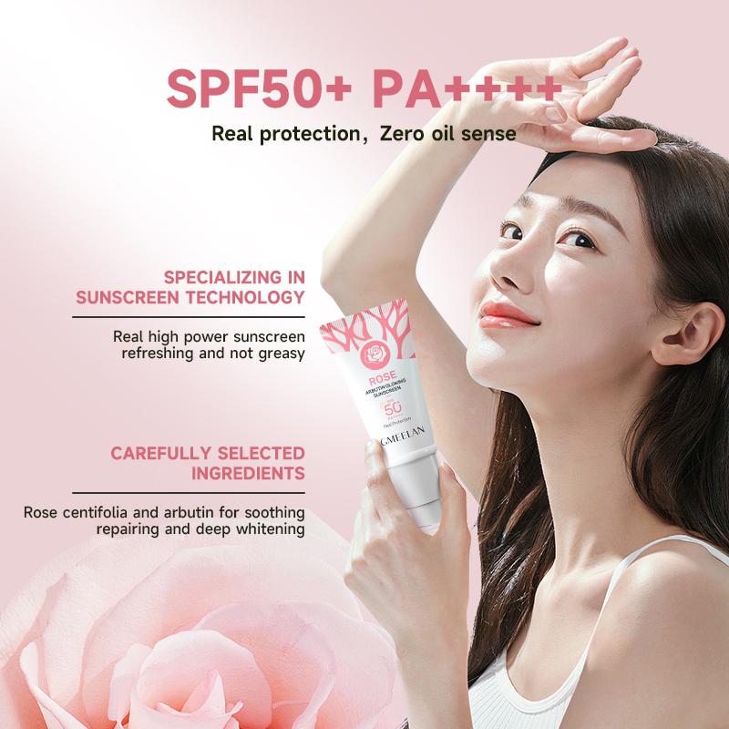 Kem chống nắng GMEELAN arbutin Cho Mọi Loại Da Toning Sunscreen 30G SPF50+ PA ++++ 2