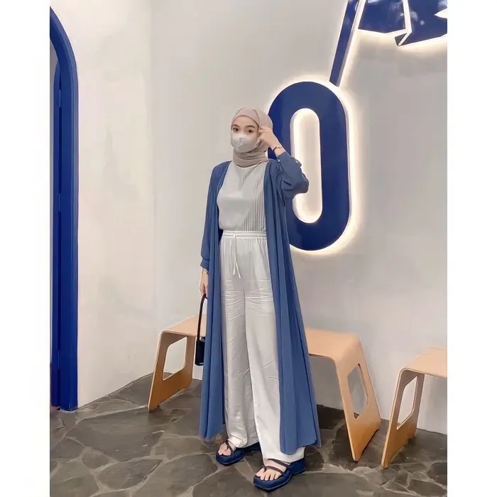 Long outer clara cerruty babydoll premium original by afra hijab