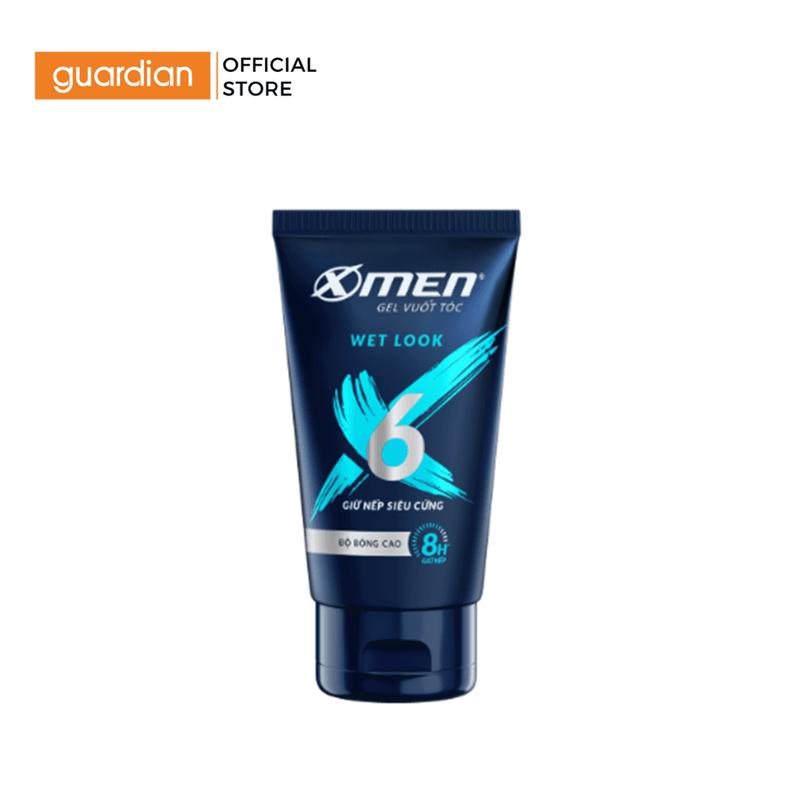 Gel Vuốt Tóc Cứng Và Bóng Tóc X-Men Super Strong Hold & Wet Look 150gr