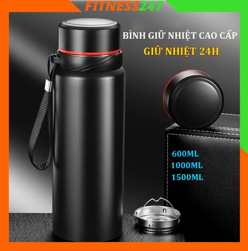Bình Giữ Nhiệt Nóng Lạnh Lõi Thép Inox 304 Chống Gỉ Bình Nước Thể Thao