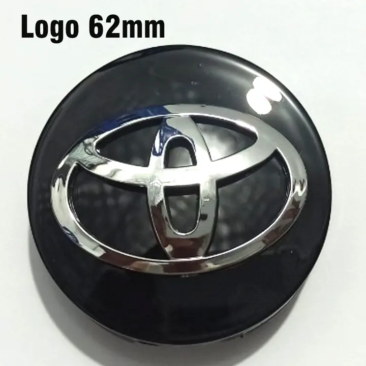 (Toyota) Logo Toyota cho chụp mâm xe (chụp Lazang) cho xe Toyota đường kính 62mm.