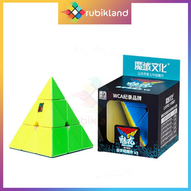 Rubik MoYu MeiLong Pyraminx V2 Rubic Tam Giác Kim Tự Tháp Biến Thể Đồ Chơi Trí Tuệ Trẻ Em Phát Triển Tư Duy