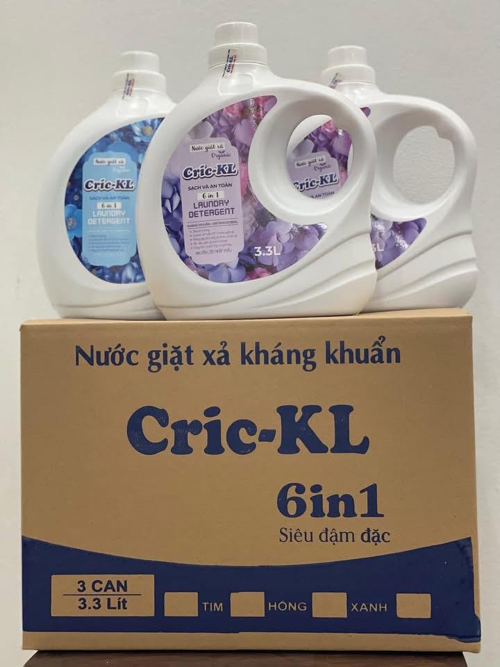 Product Introduction of Nước giặt kháng khuẩn CRIC -KL nhiều bot đậm đặc lưu hương đến 48h 0