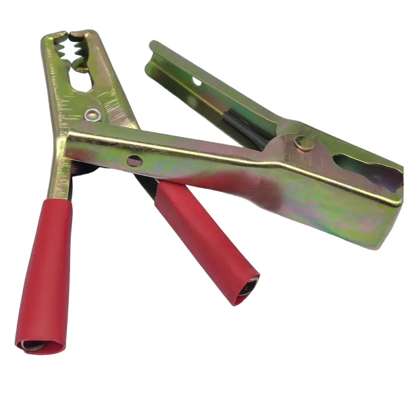 Kẹp ắc quy Acquy 100A Thép Không rỉ (Đỏ + Đen), 93mm, Lò Xo Cực Kì Khỏe. - Linh kiện điện tử QUỲNH DIỄN 3