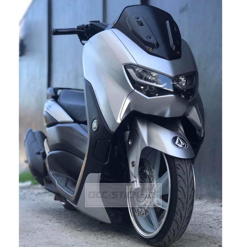Stiker Skotlet Silver Metalik Candy Scotlite Perak Mettalic Premium Emblem Body Motor Vespa Stylish 3