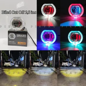 IBRIGHT Lampu Biled Cut Off Mini 2,5 Inc C943 Projie Laser