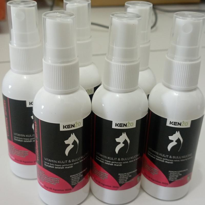 Product Introduction of vitamin bulu kucing spray 60ml menyehatkan bulu memperbaiki bulu kusut mempercepat pertumbuhan bulu 1