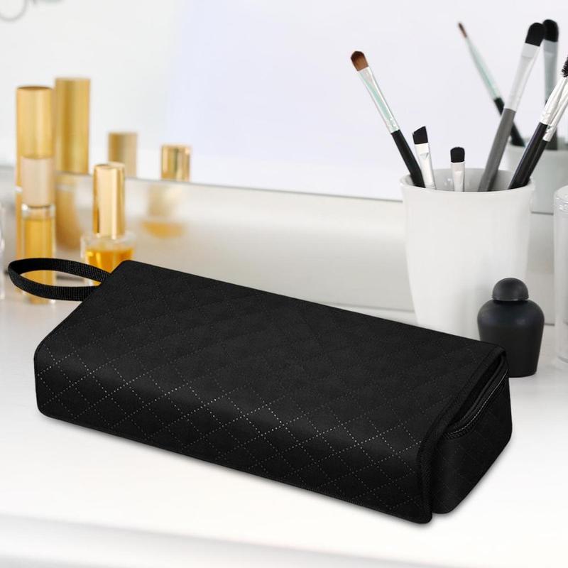 Hair Tools Travel Bag Hair Styling Accessory with Hot Tool Mat Multipurpose Hair Dryers Bag for Flat Iron Styling Irons Travel 6