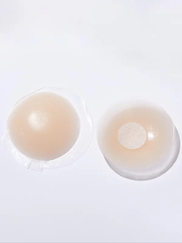 Women's 1 Pair Solid Color Invisible Nipple Cover, Silicone Nipple Cover Daily Wear, Underwear Accessories Four Seasons 0