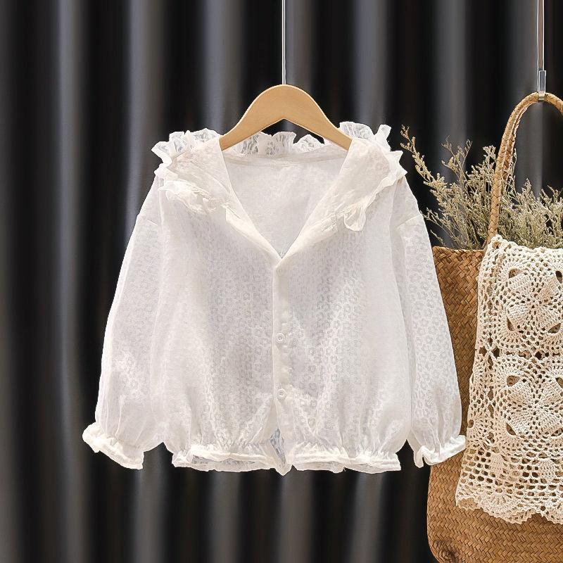 Product Introduction of Quần Áo Chống Nắng Cho Em Bé Hàng Mới Về Mùa Hè, Chắn Gió Mỏng, Thoáng Khí, Dành Cho Bé Gái Và Bé Gái, Áo Khoác Phong Cách Công Chúa 13