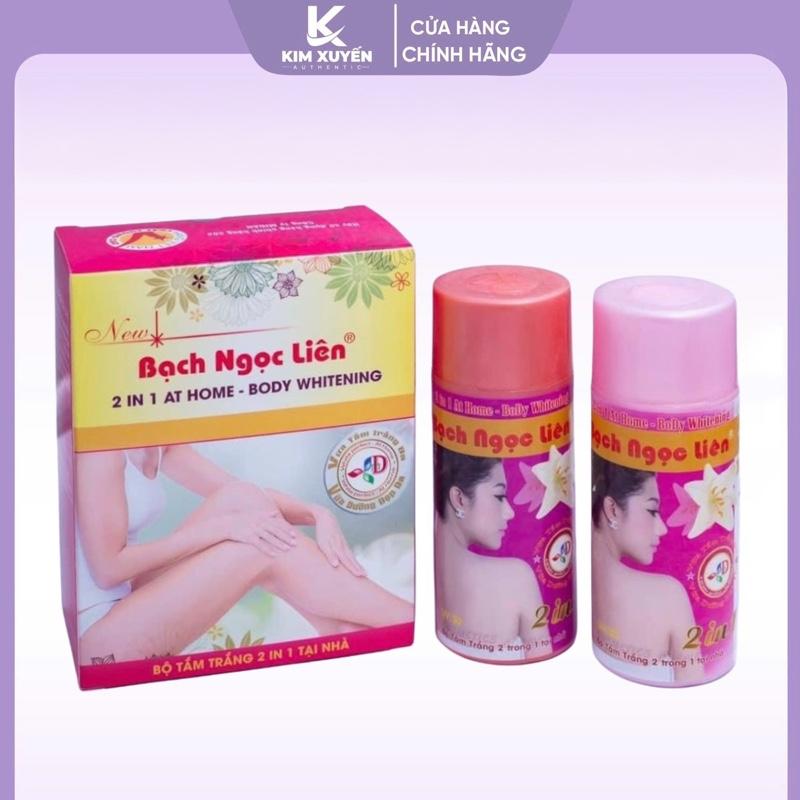 Tắm Trắng Body Bạch Ngọc Liên - Set 2 Chai Làm Đẹp Da Dưỡng Body
