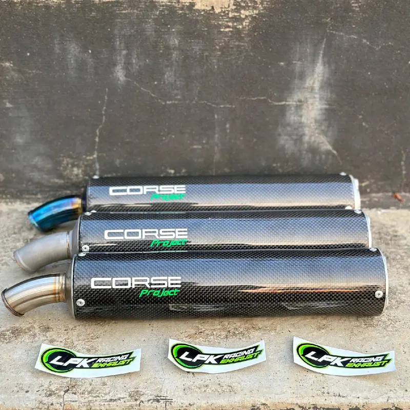SILINCER NINJA R RR SS CORSE PROJECT KARBON SERAT KEVLAR ASLI UNIVERSAL 2