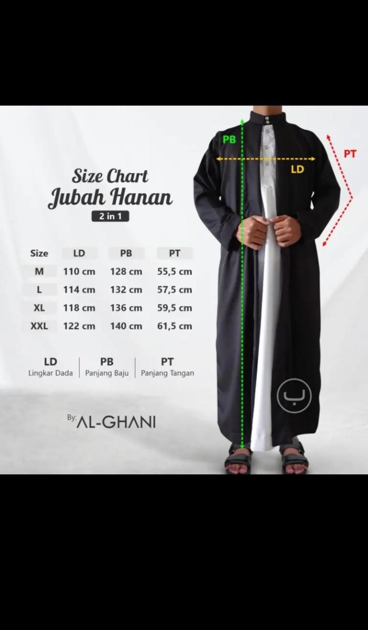Product Introduction of Jubah Hanan 2 in 1 jubah pria premium bahan katun exclusive 0