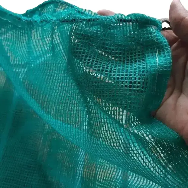 Túi lưới xanh có dây rút tiên lợi loại lưới tốt 0