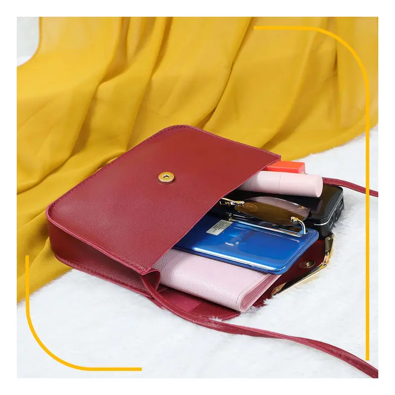 Tas Selempang Wanita Motif Amplop Bergaris 2