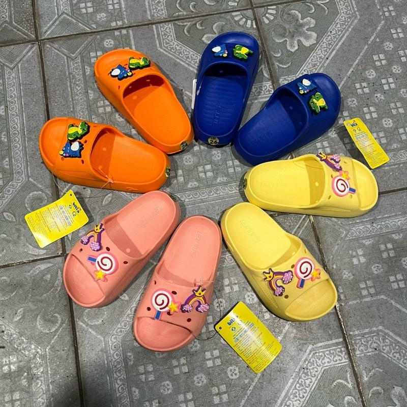 Dép Biti's trẻ em cho bé bản lê bánh mì cực êm chân chống trơn chống trượt chống thấm đa dạng màu sắc!! Voi