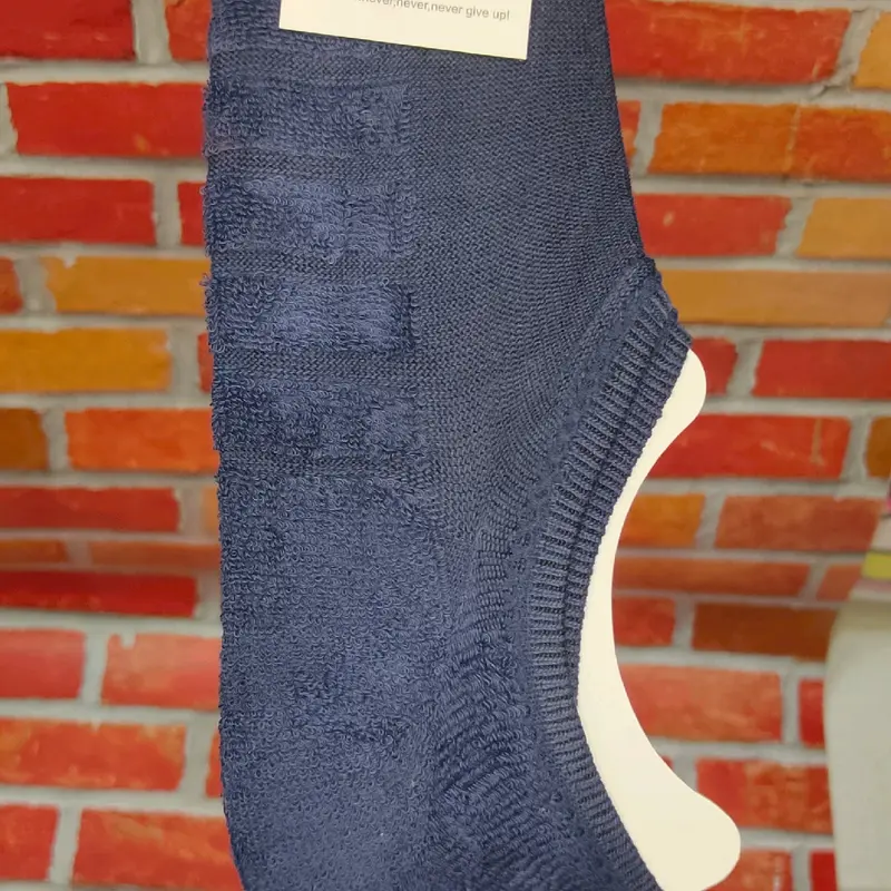 kaos kaki di bawah mata kaki bahan tebal katun Nyaman Pria Wanita 5