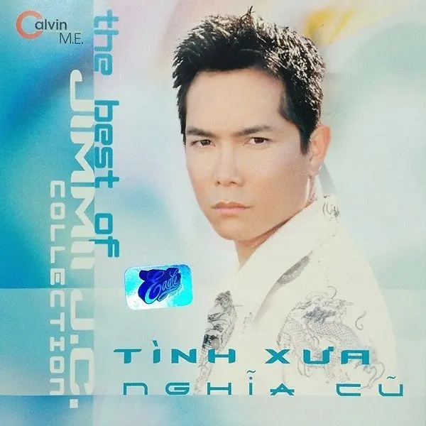 2 Đĩa CD The Best Of Jimmi Nguyễn - Tình Xưa Nghĩa Cũ - Hỏi Đá Buồn Không - Phôi Phono Verbatim Bìa Màu