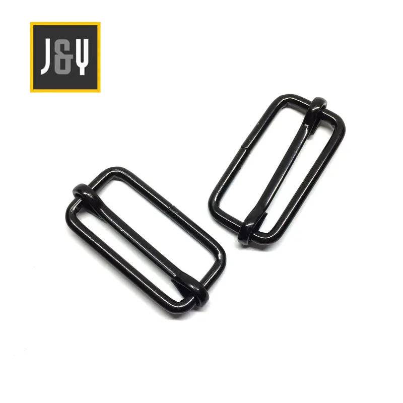 RJ38HTM - ADJUSTER RING JALAN TAS 3.8 CM HITAM BAHAN BESI HITAM ECER SATUAN 0