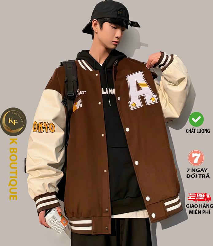 Áo Khoác Bomber Nỉ Ngoại Nam Nữ Form To Rộng Có Dây Kéo Túi Chất Vải Lót Bông Dày Dặn Bao Đẹp (A23)