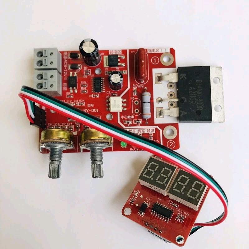 Mạch Timer dùng cho máy hàn cell pin Loại 100A loại 1 Cáp