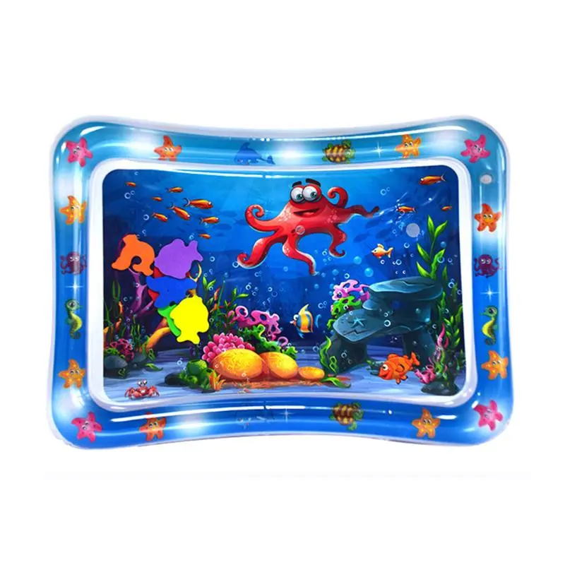 Baby Water Mat, Inflatable Cushion Toy, Marine Life Play Pads For Kids Toddlers Exercise Dexterity, Christmas Gift