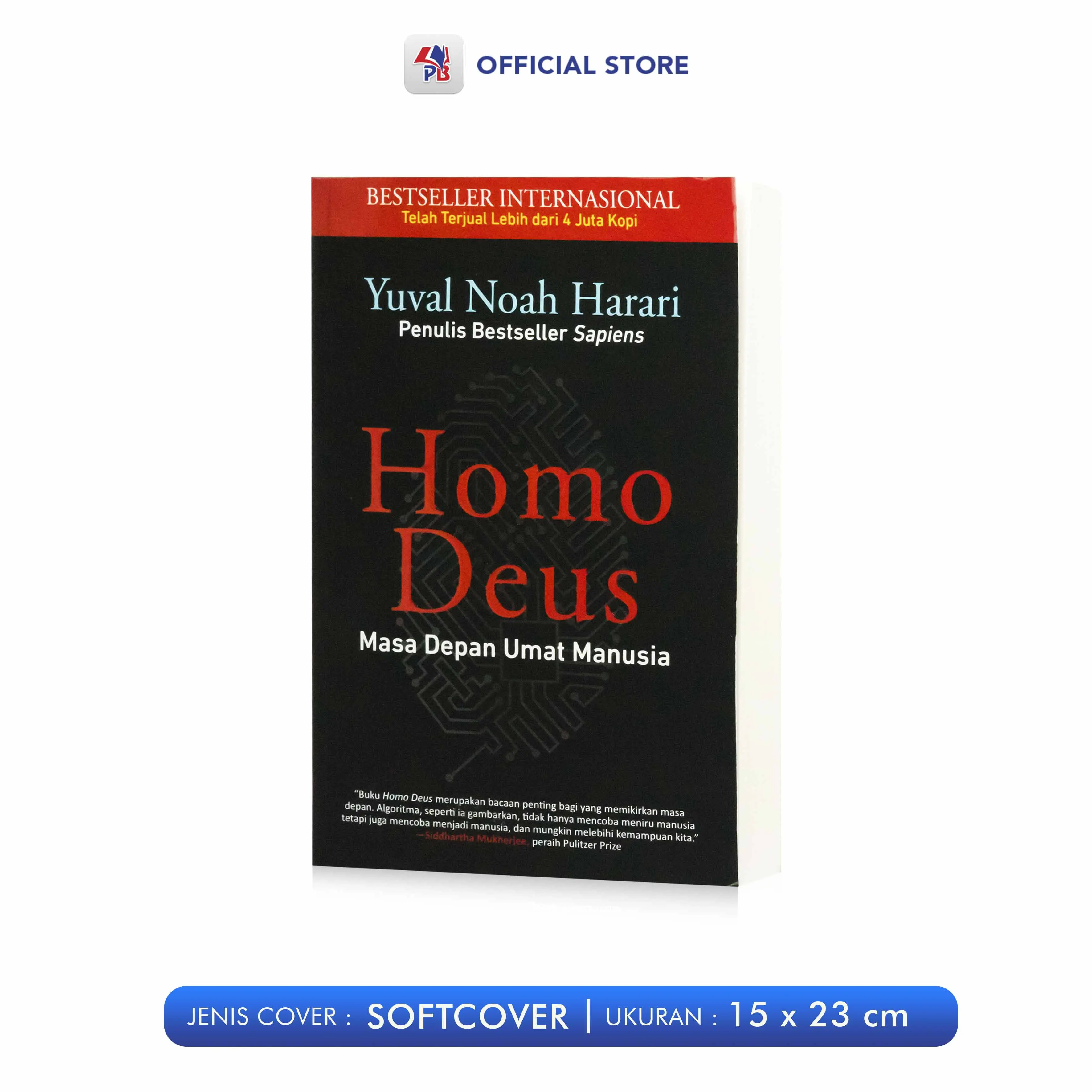 Buku Sejarah / Homo Deus - Masa Depan Umat Manusia / PUSTAKA ALVABET - PAV