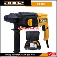Gambar DOLIZ BA280 Mesin Bor Beton Rotary Hammer 26mm 800Watt SDS Plus BA 280 dari Vins Teknik Bekasi Kota Bekasi 5 Tokopedia