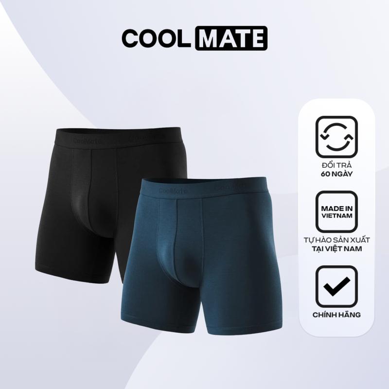 Combo 2 quần lót nam Boxer Brief Lenzing Modal - Coolmate