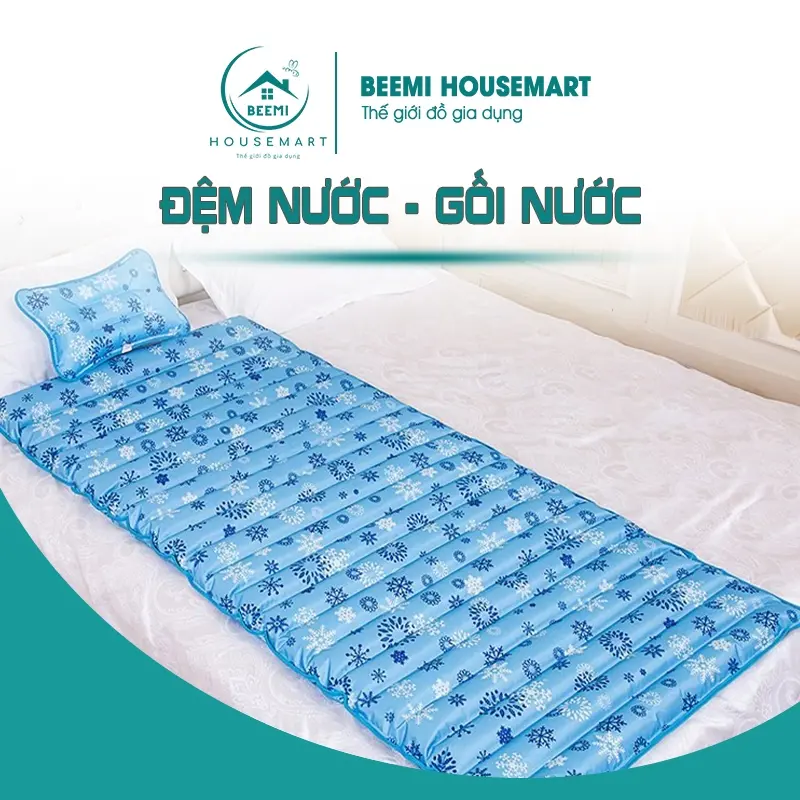 [Giao Ngay] Đệm Nước Mát Cao Cấp Cho Gia Đình Đệm Massage Giảm Đau Lưng Đau Cơ - Đệm Nước Mùa Hè Lót Ghế Sofa Văn Phòng