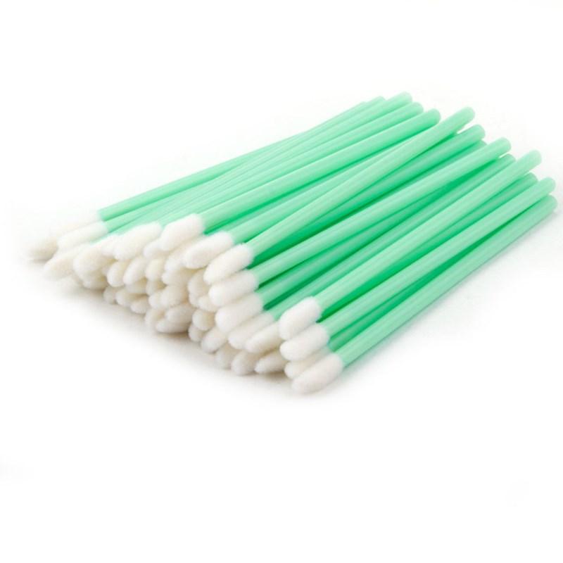 Product Introduction of 50pcs Diposable Lip Brush Makeup Mascara Wands Lipstick Micro Brushes Applicators Cleaner 8