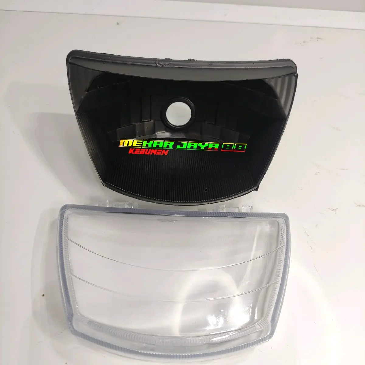 REFLEKTOR LAMPU DEPAN FIZR VEGA LAMA FULL HITAM Foto Motorcycle
