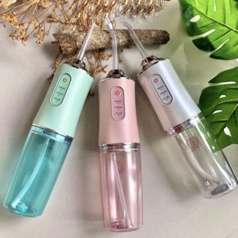 Product Introduction of Máy Tám Nước Cầm Tay Vệ Sinh Răng Miệng Cao Cấp 3 Chế Độ Xịt 4 Đầu Tăm 34
