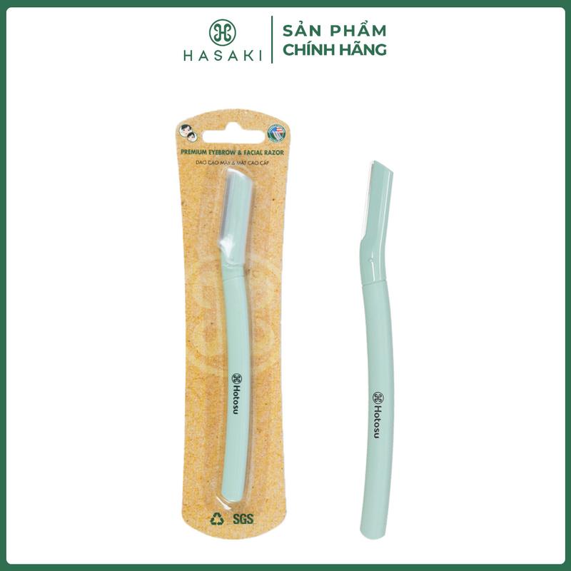 Dao Cạo Mày Và Mặt Hotosu Cao Cấp Màu Xanh (1 Cây) | HASAKI BEAUTY