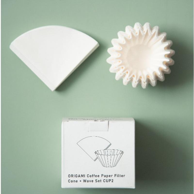 Product Introduction of ยึดรูปแบบเดียวกัน ORIGAMI - Coffee Paper Filter กระดาษกรองกาแฟ  ดริปกาแฟ 6
