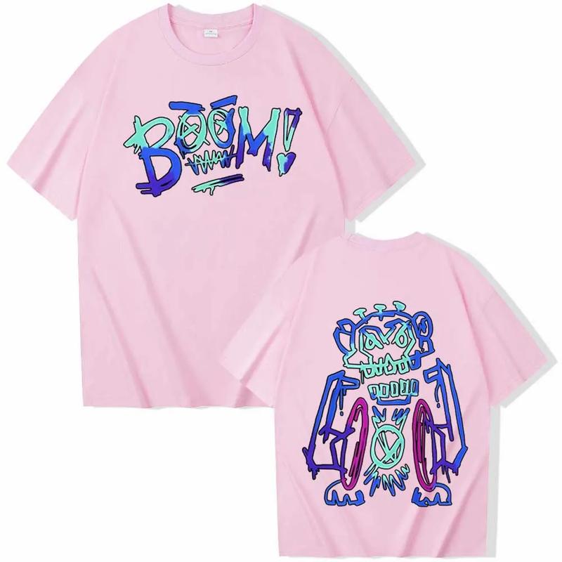 Product Introduction of Popular Anime Arcane Jinx Graffiti 3D Printed T-shirt for Men and Women in Large Size, Loose O-Neck, Summer Casual Short sleeved T-shirt Clothing Top 5